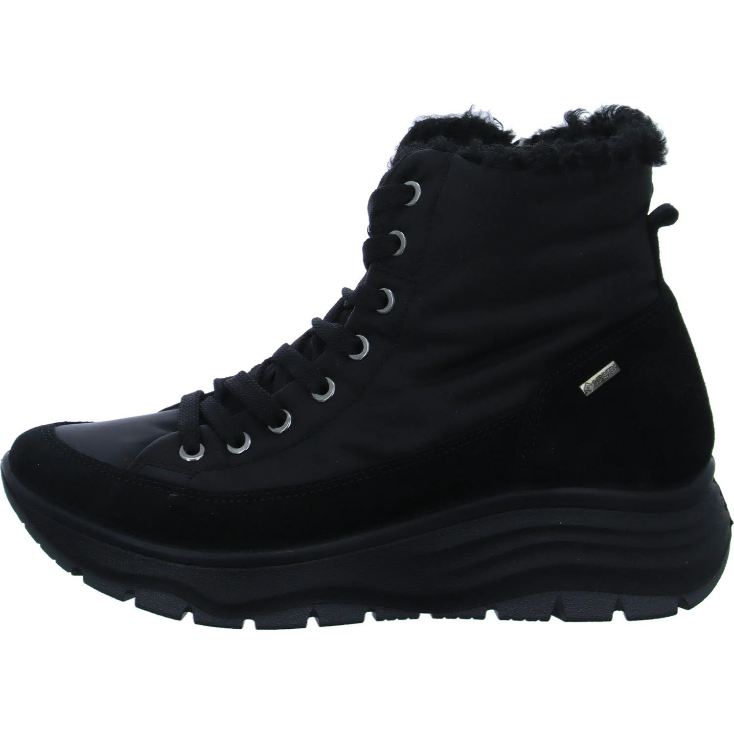 IGI&Co Damen Schnürstiefel warm 6657300/00302 D.KIM GTX nero normal