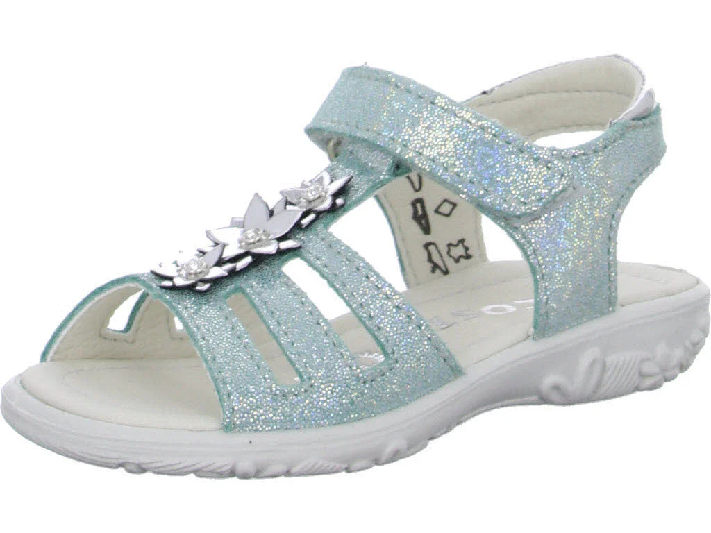 Element 1 von 8 (Bild) – Ricosta Kinder Sandalen 50 6400102 520 Cleo jade WMS mittel