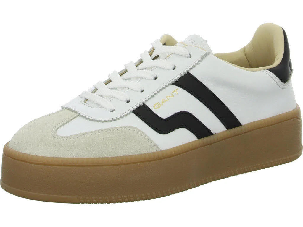 Gant Damen Schnürschuhe 31531047/G020 Cuzmani white/black normal