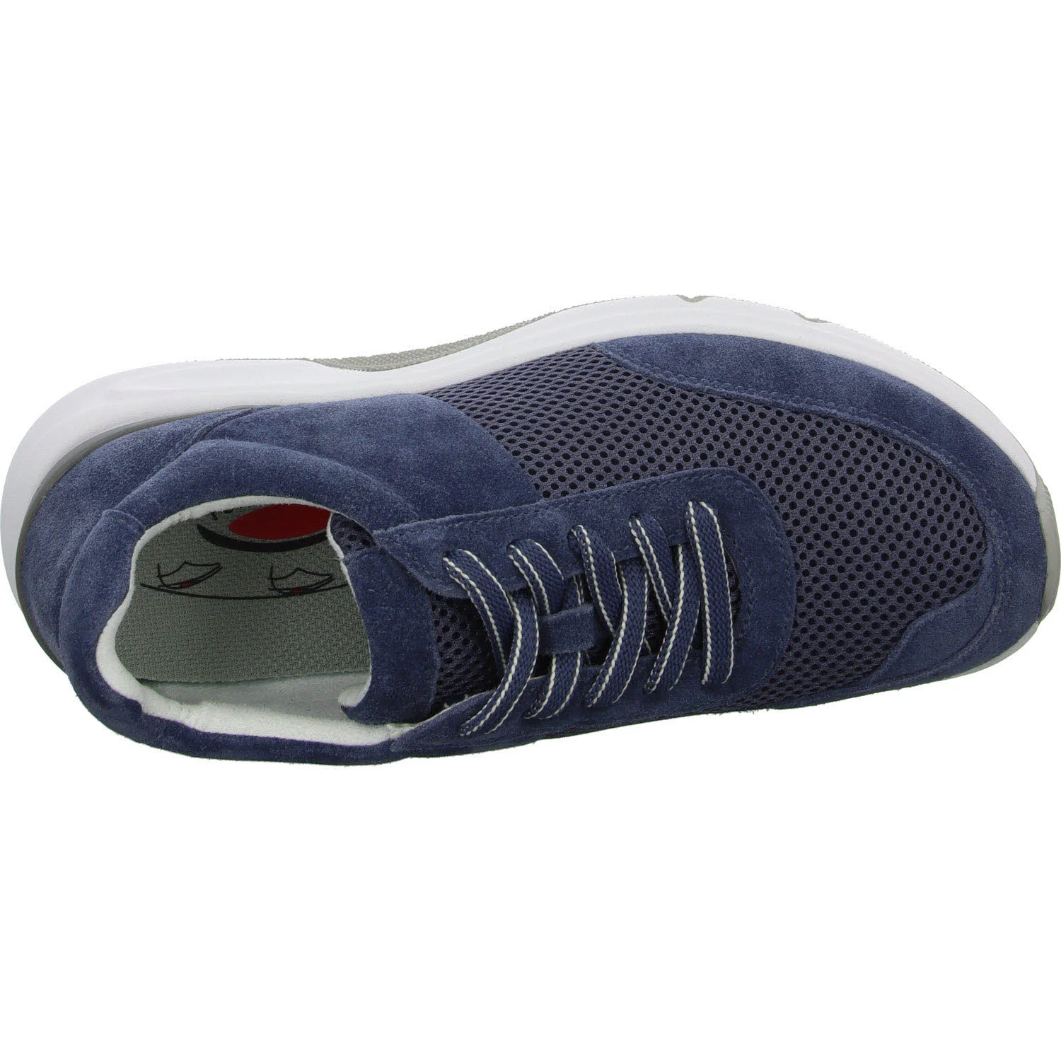 Gabor Rollingsoft Damen Schnürschuhe 86.897.16 86.897 jeans G (normal)
