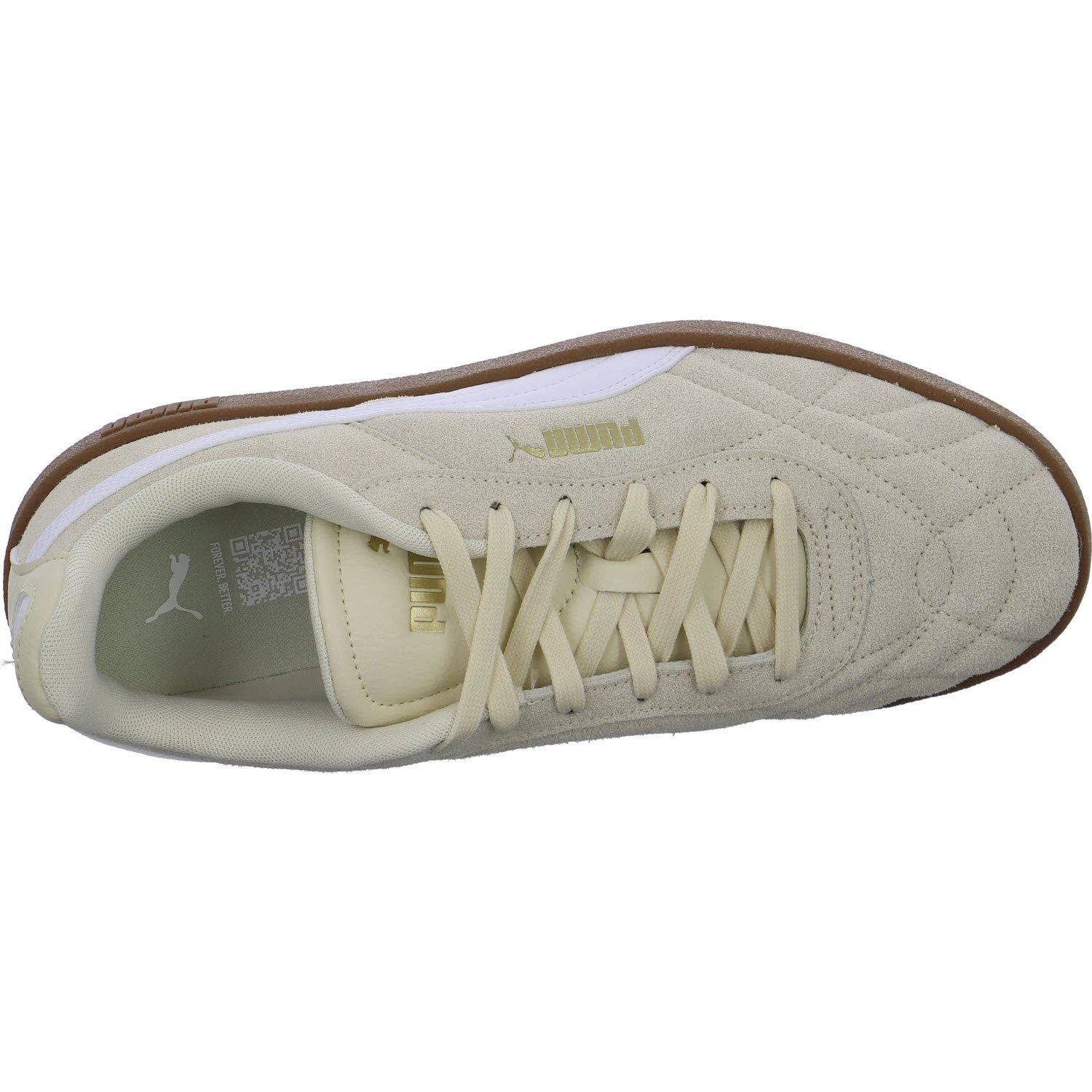 Puma Herren Schnürschuhe 404465/06 Puma Club II Indoor SD alpine snow-PUMA white normal