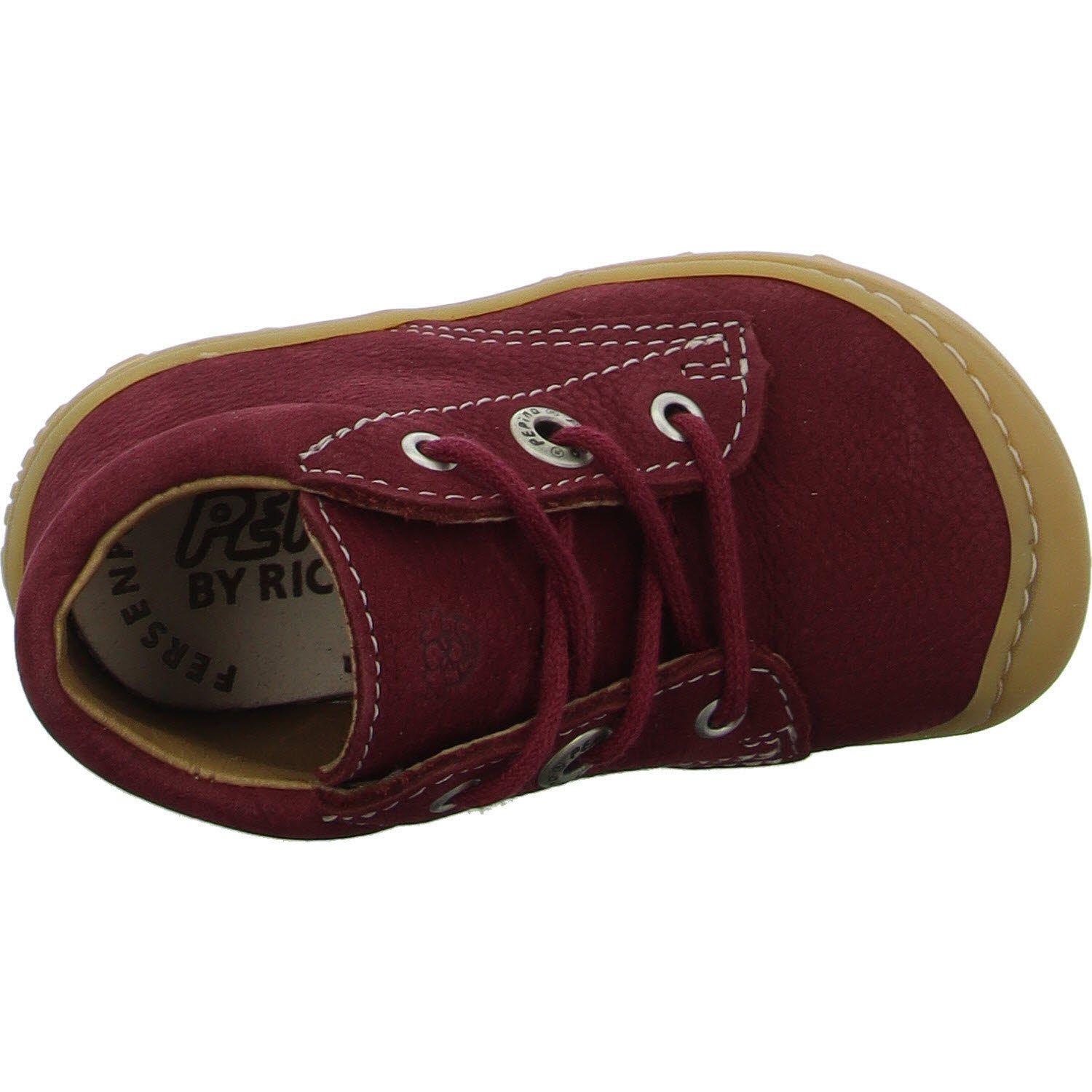 Element 8 von 8 (Bild) – Ricosta Kinder Halbschuhe zum Schnüren 50 1200102/371 Cory burgund WMS mittel