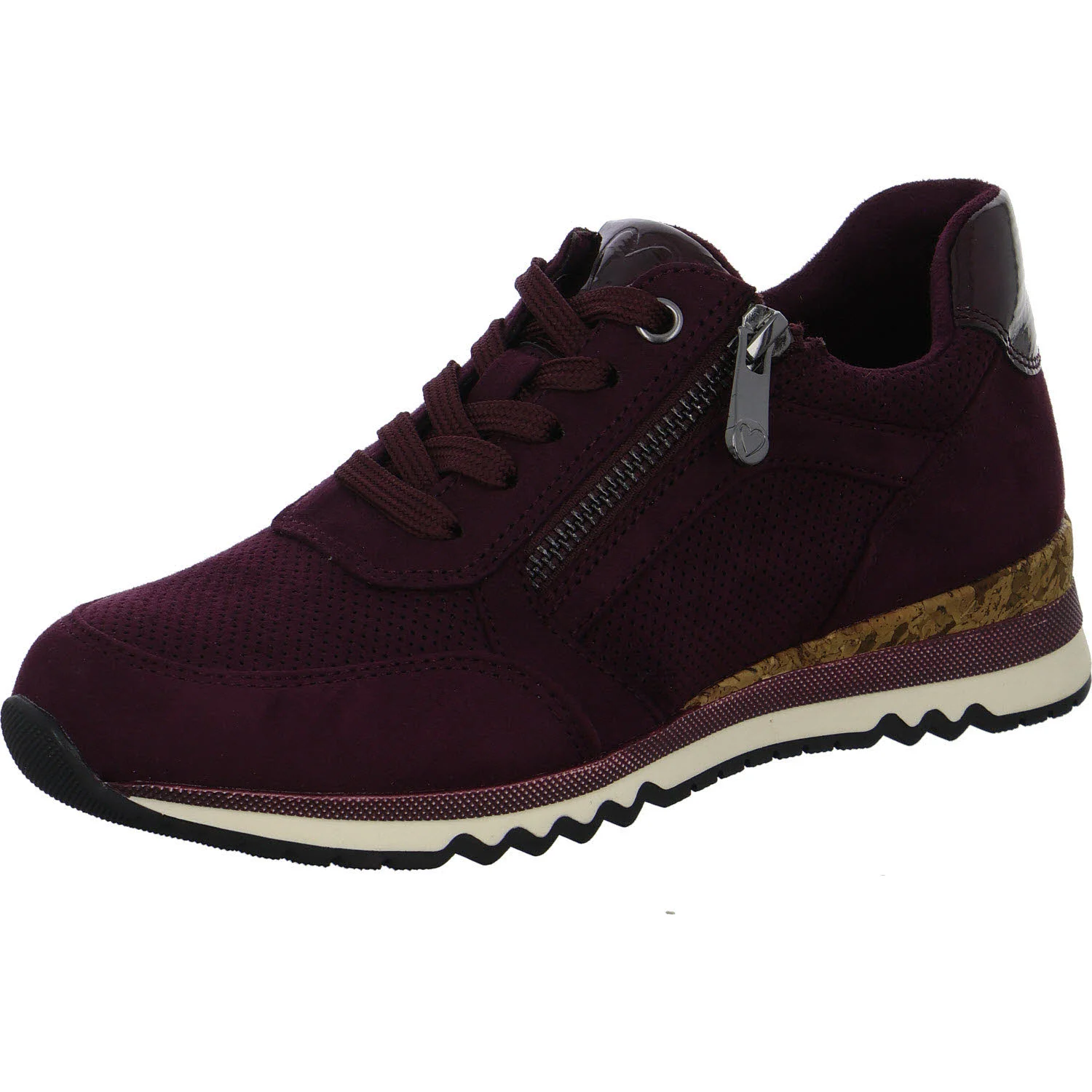 Marco Tozzi Damen Schnürschuhe 2-23781-41/567 2-23781-41 mulberry comb normal