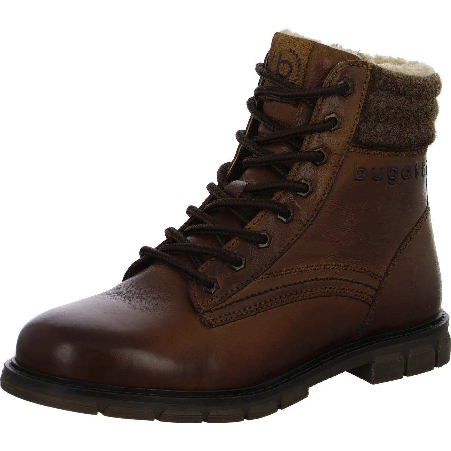 Element 2 von 8 (Bild) – Bugatti men Herren Schnürstiefel warm 321AYG503200-6300 321AYG503200 cognac normal