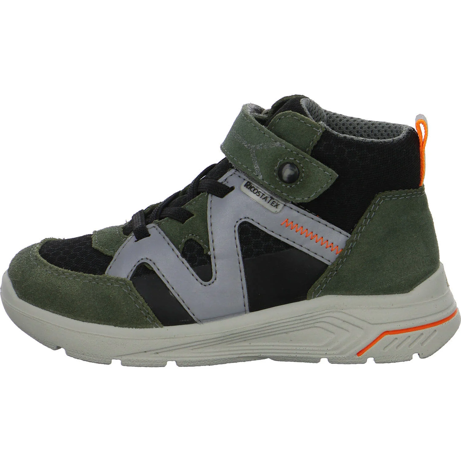 Ricosta Kinder Schaftstiefel 50 5700502/090 Nova salbei/schwarz WMS mittel