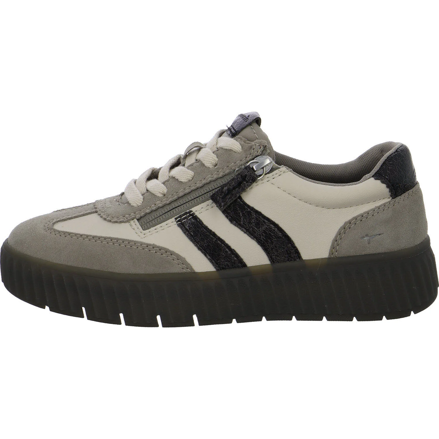 Tamaris Comfort Damen Schnürschuhe 8-83729-45-204 8-83729-45 lt grey weit