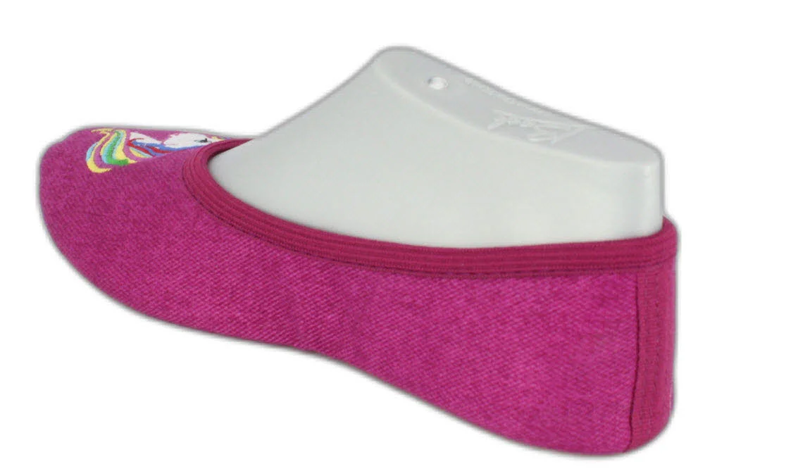 Element 7 von 8 (Bild) – Beck Gymnastikschuhe 268/21 Einhorn fuchsia normal