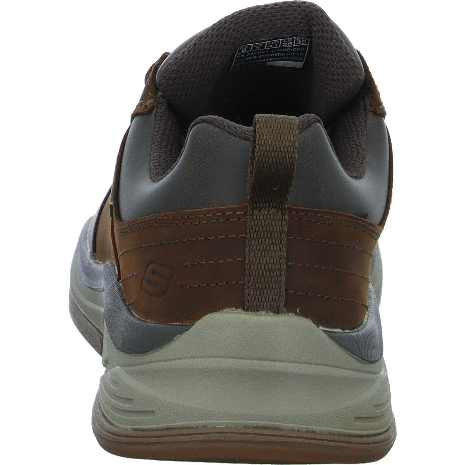 Element 4 von 8 (Bild) – Skechers Herren Schnürschuhe 210021 CDB Benago - Hombre dark brown normal