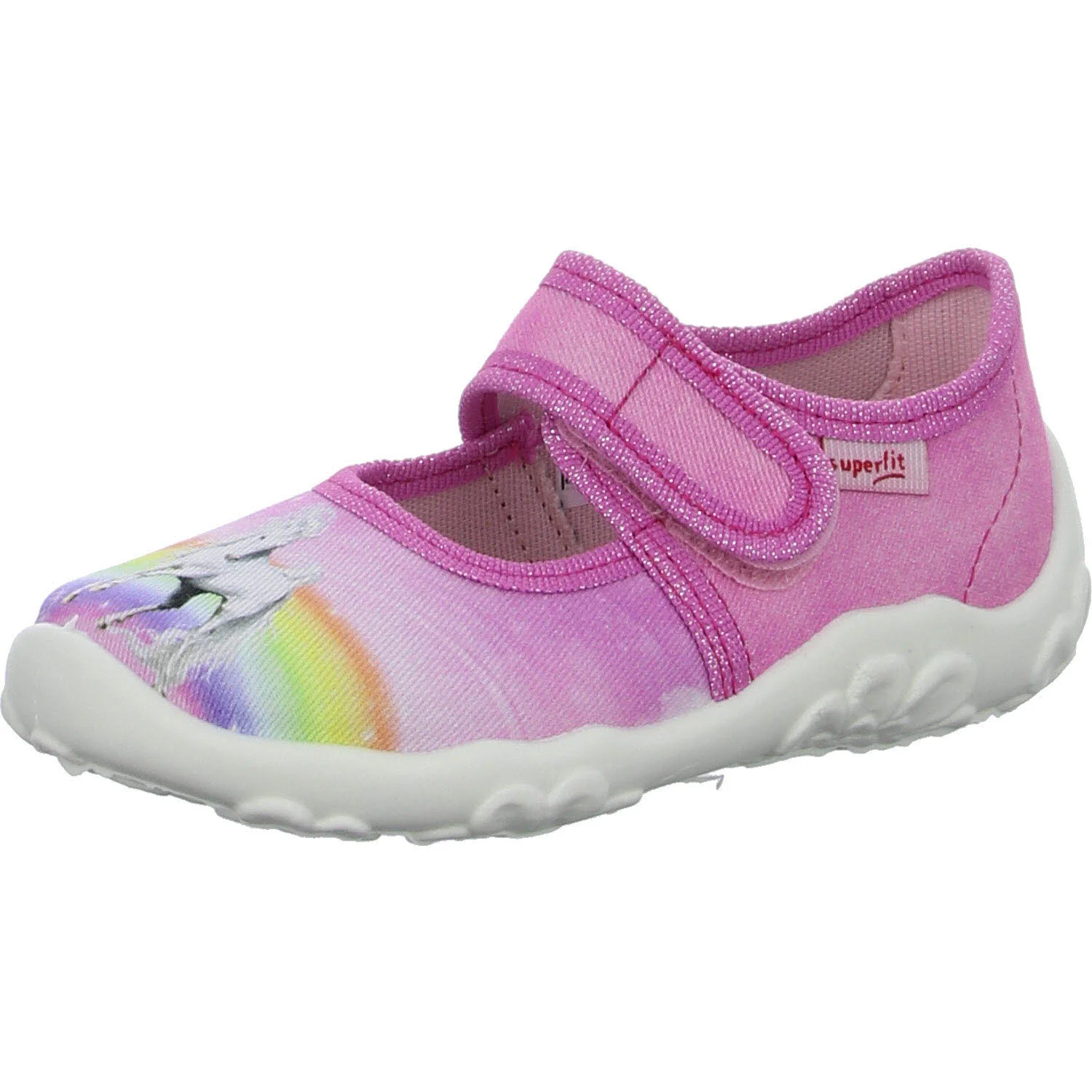 Element 2 von 8 (Bild) – Superfit Kinder Hausschuhe 1-000281-5530 Bonny rosa WMS mittel