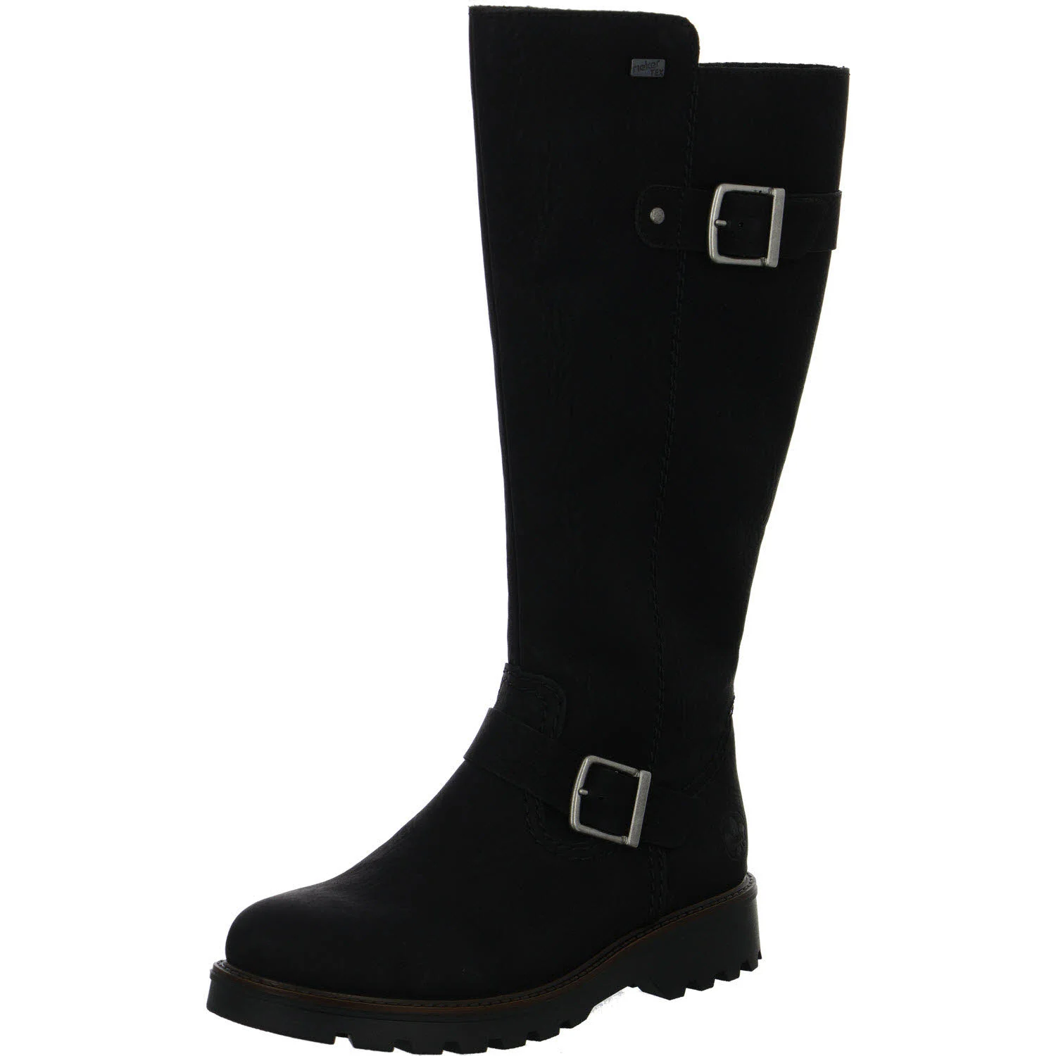 Element 2 von 8 (Bild) – Rieker Damen Langschaftstiefel warm 73292-00 73292 schwarz F 1/2 (normal)