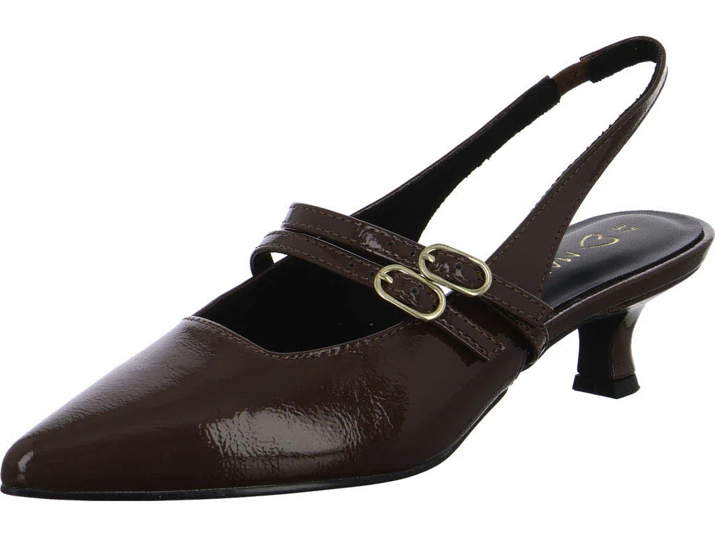 Marco Tozzi Damen Sling 2-29508-45/357 2-29508-45 cinnamon patent normal