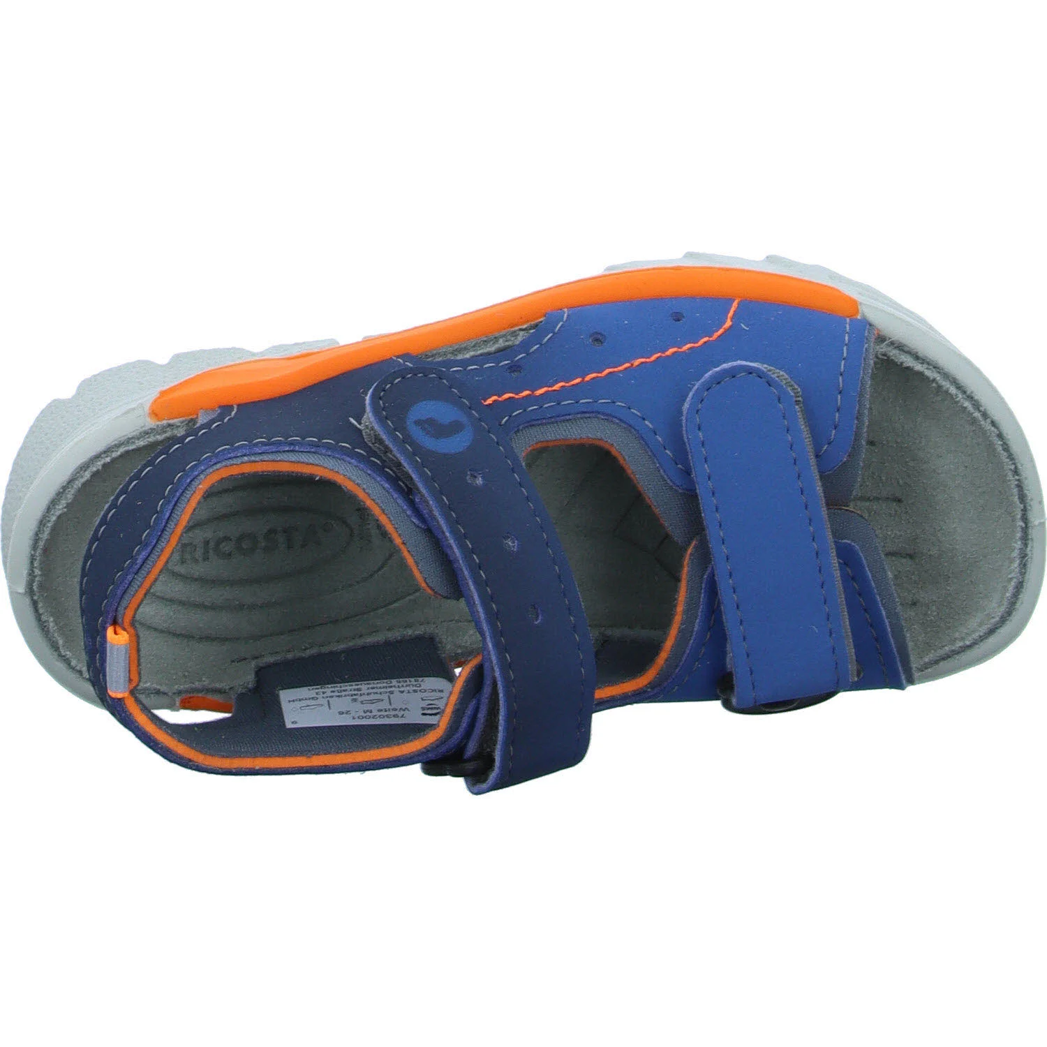 Element 8 von 8 (Bild) – Ricosta Kinder Sandalen 50 4501302/140 Wave adriatic/grau WMS mittel