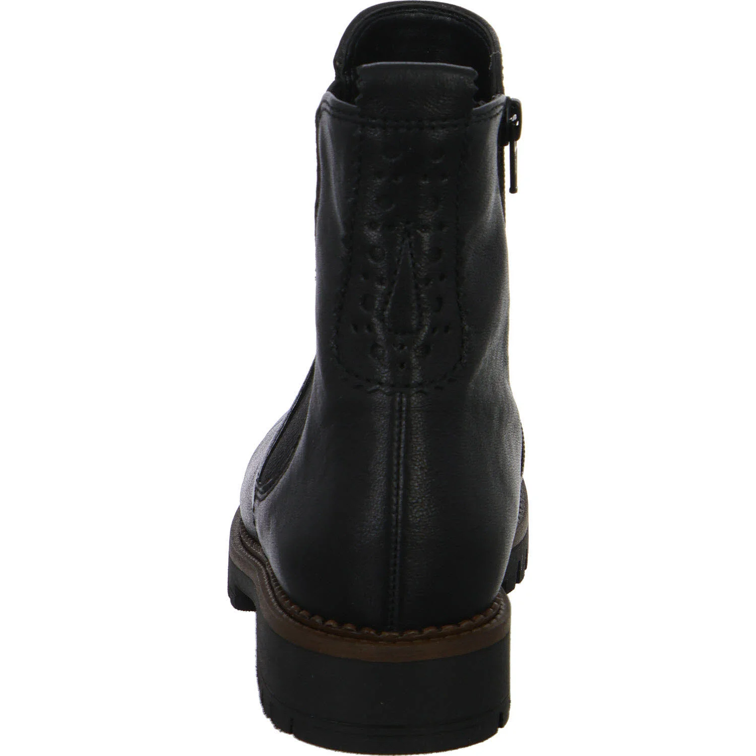 Gabor Damen Stiefeletten 8024.02.002 8024.02 black (fr.brown) H (weit)