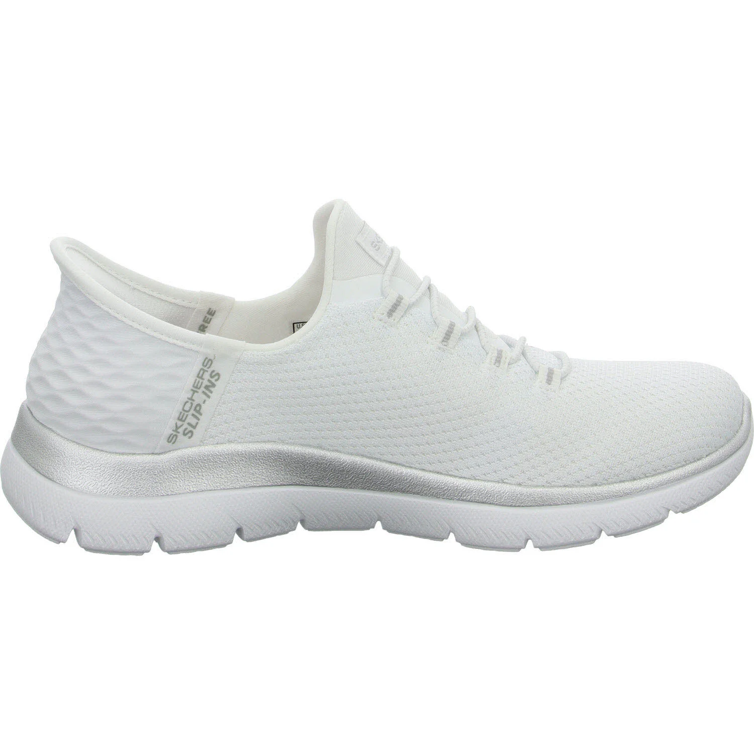 Element 7 von 8 (Bild) – Skechers Damen Slipper 150123 WSL Summits - Diamond Dream white/silver normal