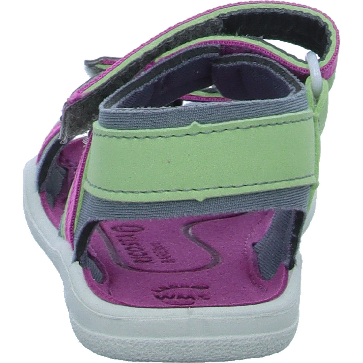 Element 4 von 8 (Bild) – Ricosta Kinder Sandalen 50 4200402/520 SYDNEY avocado/grau/pink WMS mittel