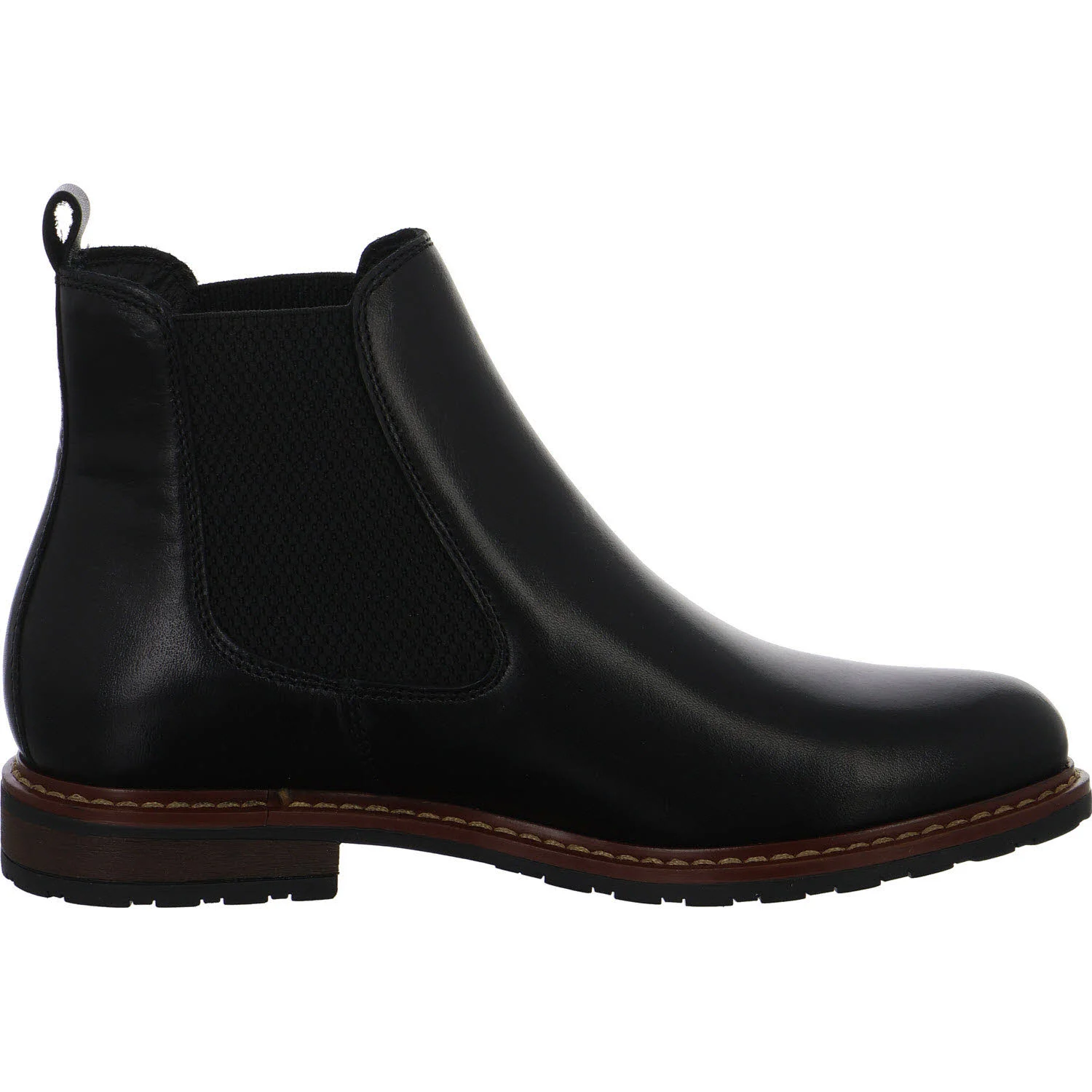 Element 7 von 8 (Bild) – Tamaris Damen Stiefeletten 1-25056-41/003 1-25056-41 black leather normal