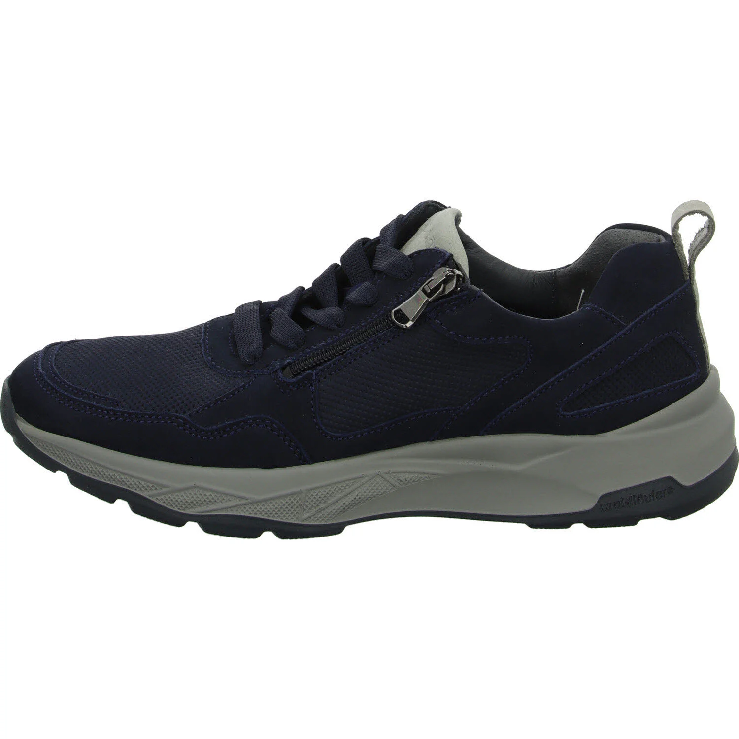 Element 6 von 8 (Bild) – Waldläufer Herren Schnürschuhe 713003-403/857 H-Tom marine Stein H (weit)