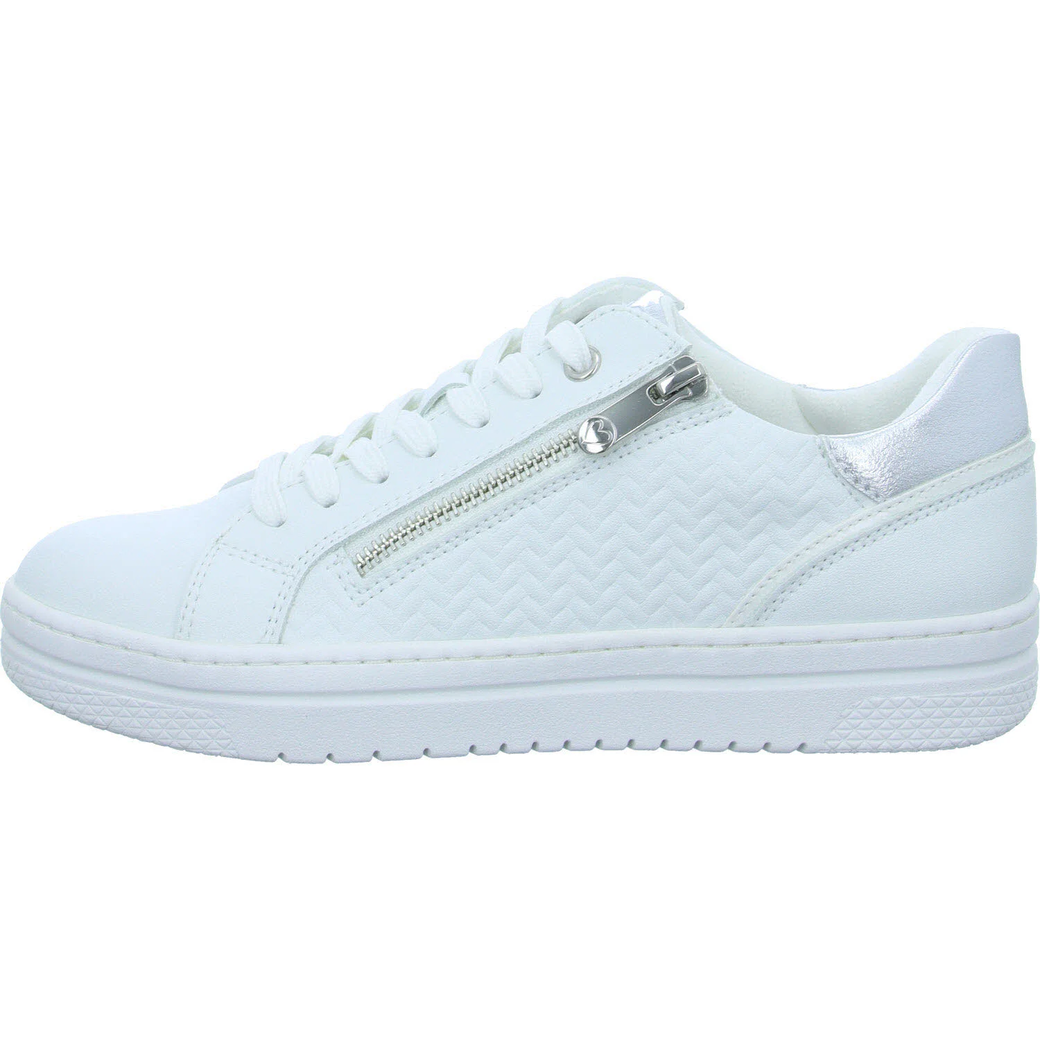 Element 6 von 8 (Bild) – Marco Tozzi Damen Schnürschuhe 2-23718-42/197 2-23718-42 white comb normal