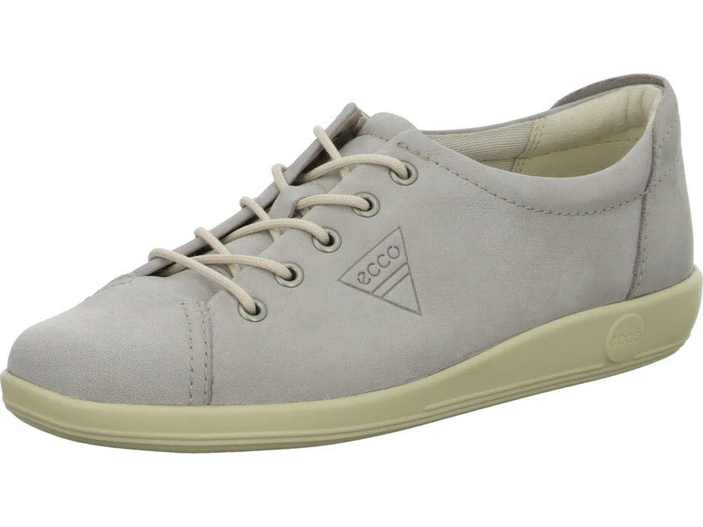 Ecco Damen Schnürschuhe 206503/02386 Soft 2.0 grey rose normal