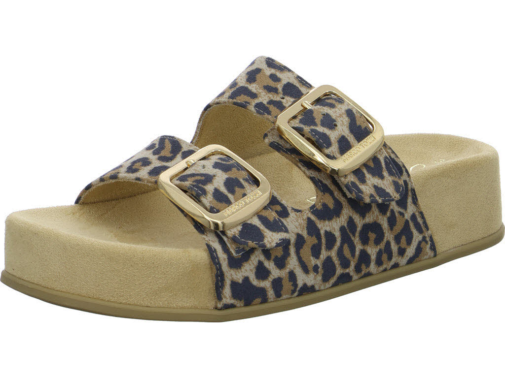 Marco Tozzi Damen Pantoletten 2-27519-46/479 2-27519-46 leo dune normal