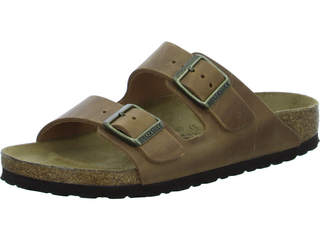 BIRKENSTOCK Pantoletten 1028401 Arizona cognac schmal
