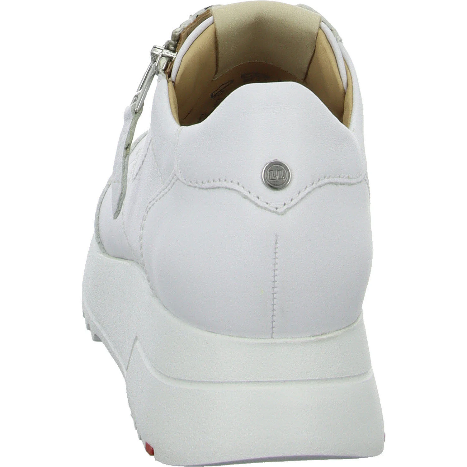 Element 4 von 8 (Bild) – Lloyd Damen Schnürschuhe 1177501 Juno 1 - white/natur F 1/2 (normal)