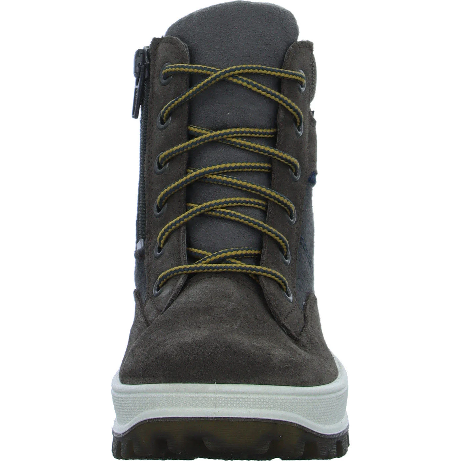 Element 3 von 8 (Bild) – Superfit Kinder Schnürstiefel 1-800476-3000 Tedd braun/blau WMS weit