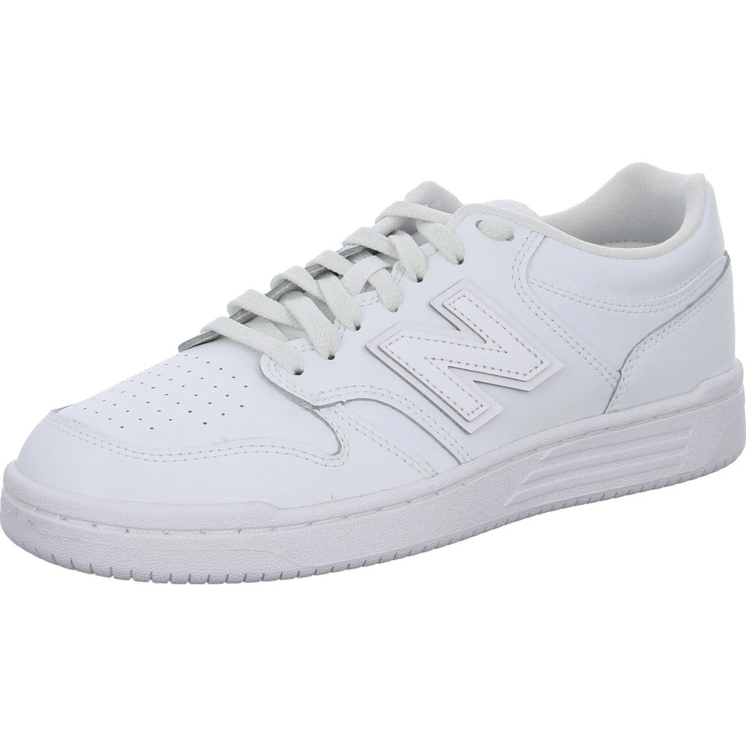 Element 2 von 8 (Bild) – New Balance Herren Schnürschuhe BB480L3W BB480LV1 NB 103 white/NB 103 white/white normal