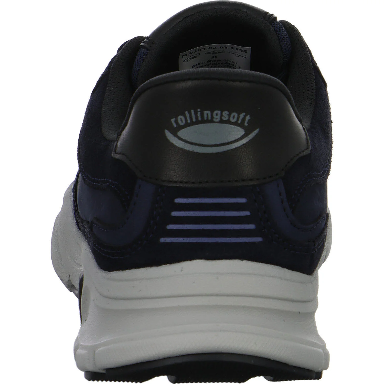 Gabor Rollingsoft Herren Schnürschuhe 0103.02.03 0103.02. dk.blue G (normal)