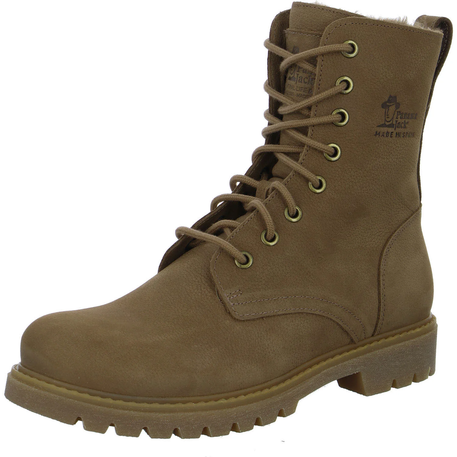 Panama Jack Damen Schnürstiefel warm Frisia B30 Frisia taupe normal