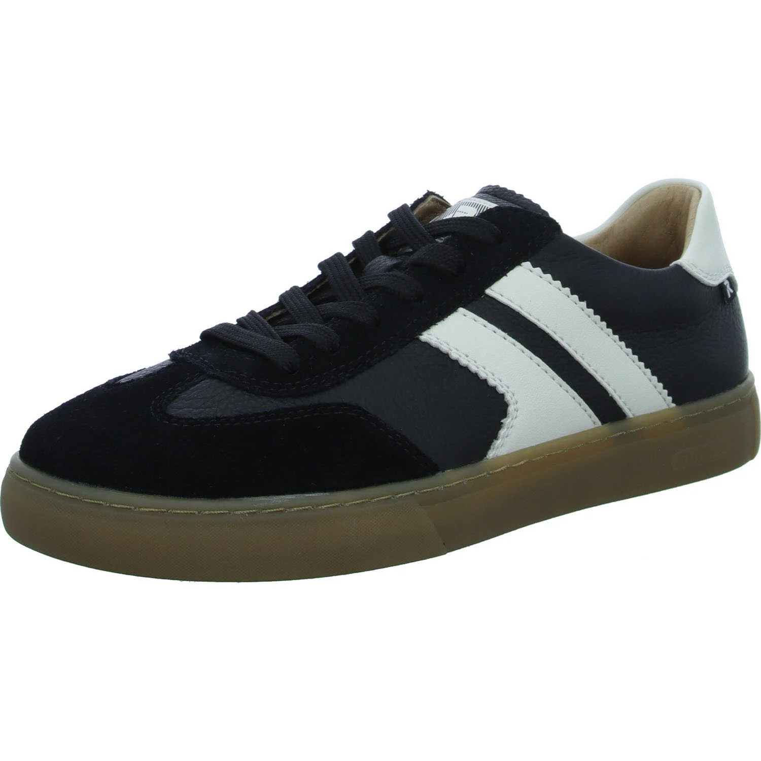 Herren Schnürschuhe U0707-00 U0707 schwarz/schwarz/offwhite G 1/2 (weit)
