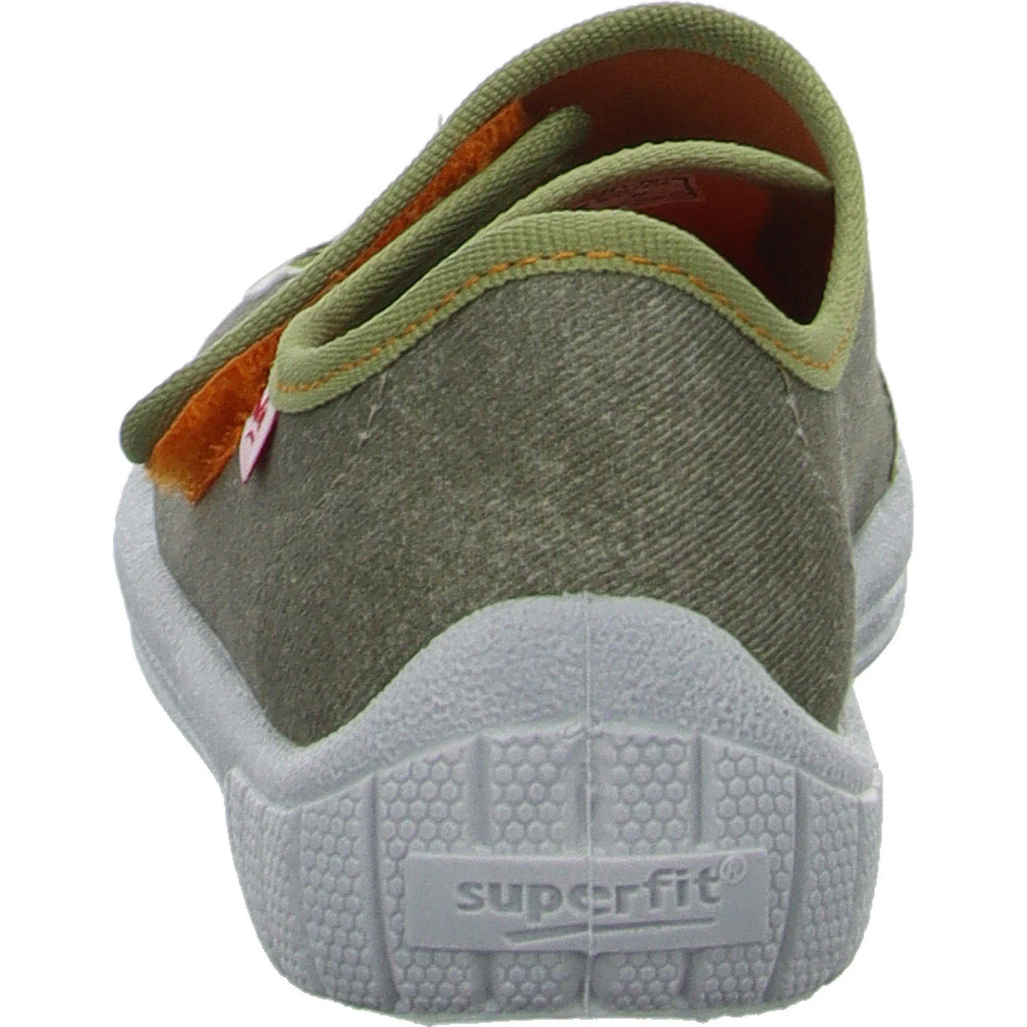 Superfit Kinder Hausschuhe 1-800271-7010 Bill grün/grau WMS mittel