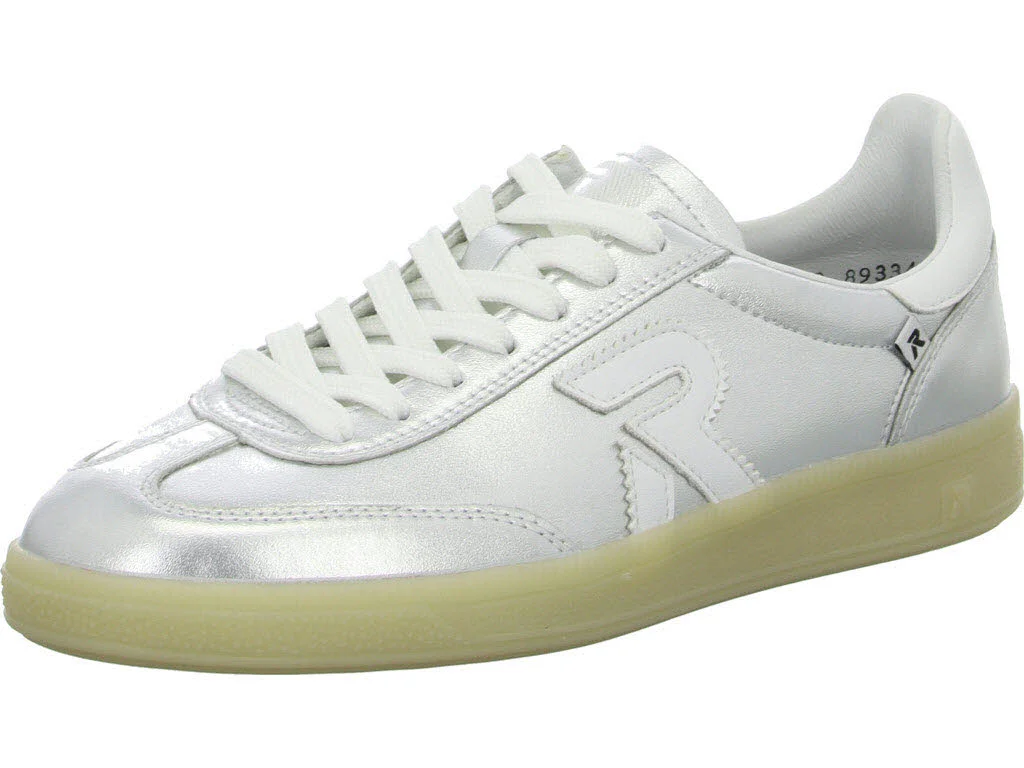 Element 1 von 8 (Bild) – Rieker Damen Schnürschuhe W2200-90 W2200 argento/weiss G 1/2 (weit)