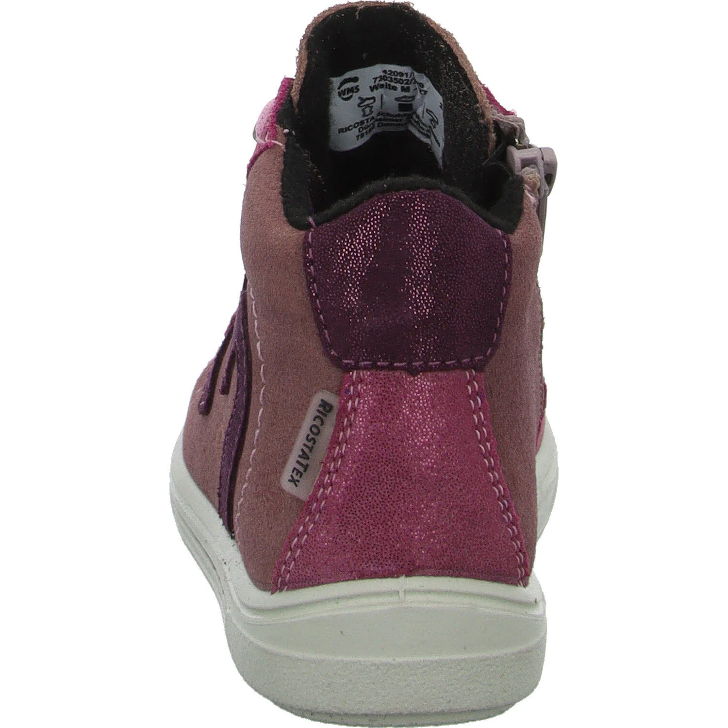 Element 4 von 8 (Bild) – Ricosta Kinder Schnürstiefel 50 7303502/320 MELLI sucre/merlot WMS mittel