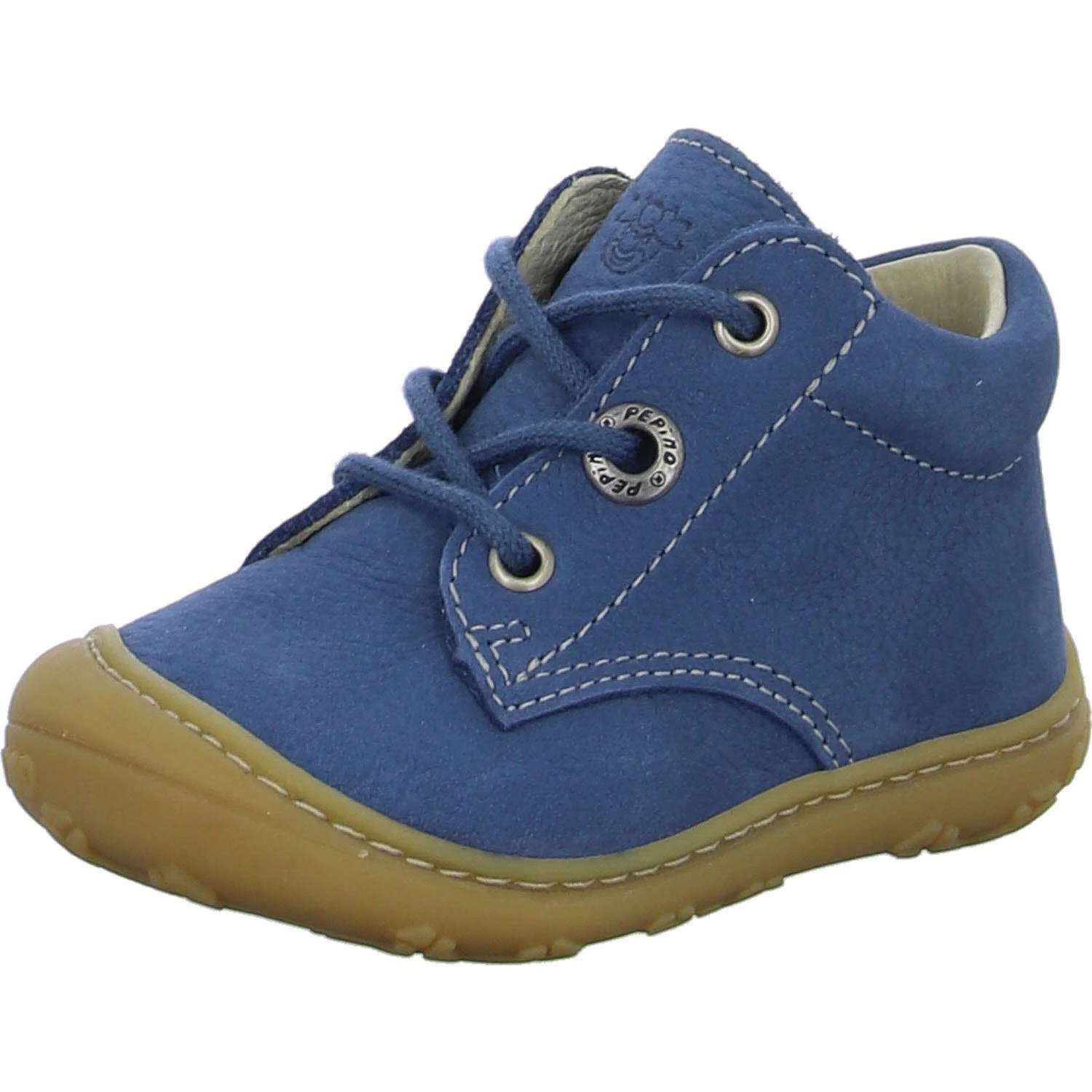 Element 2 von 8 (Bild) – Ricosta Kinder Halbschuhe zum Schnüren 50 1200103/140 CORY jeans WMS weit