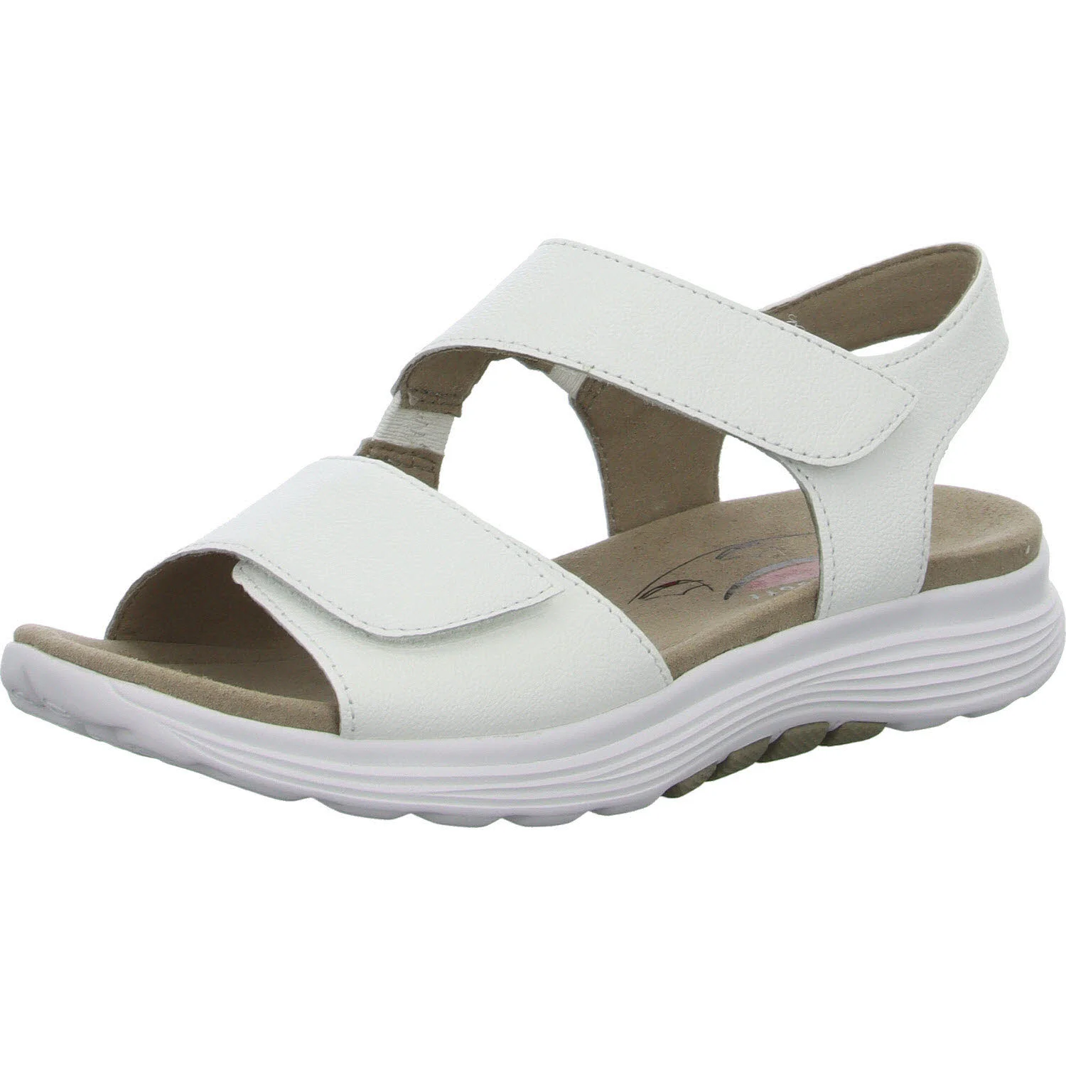 Element 2 von 8 (Bild) – Gabor Rollingsoft Damen Sandalen 66.815.50 66.815 weiss (Micro) G (normal)