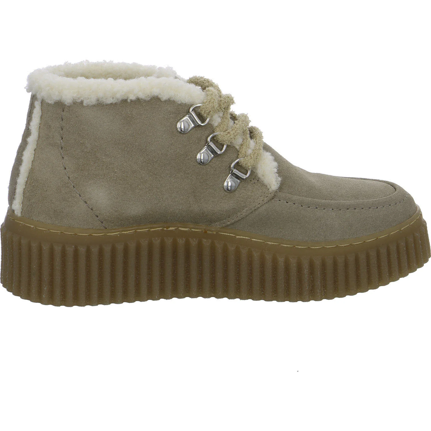 Element 7 von 8 (Bild) – Marc O'Polo Damen Schnürstiefel warm 5000015284 1740 5000015284 earthy taupe normal