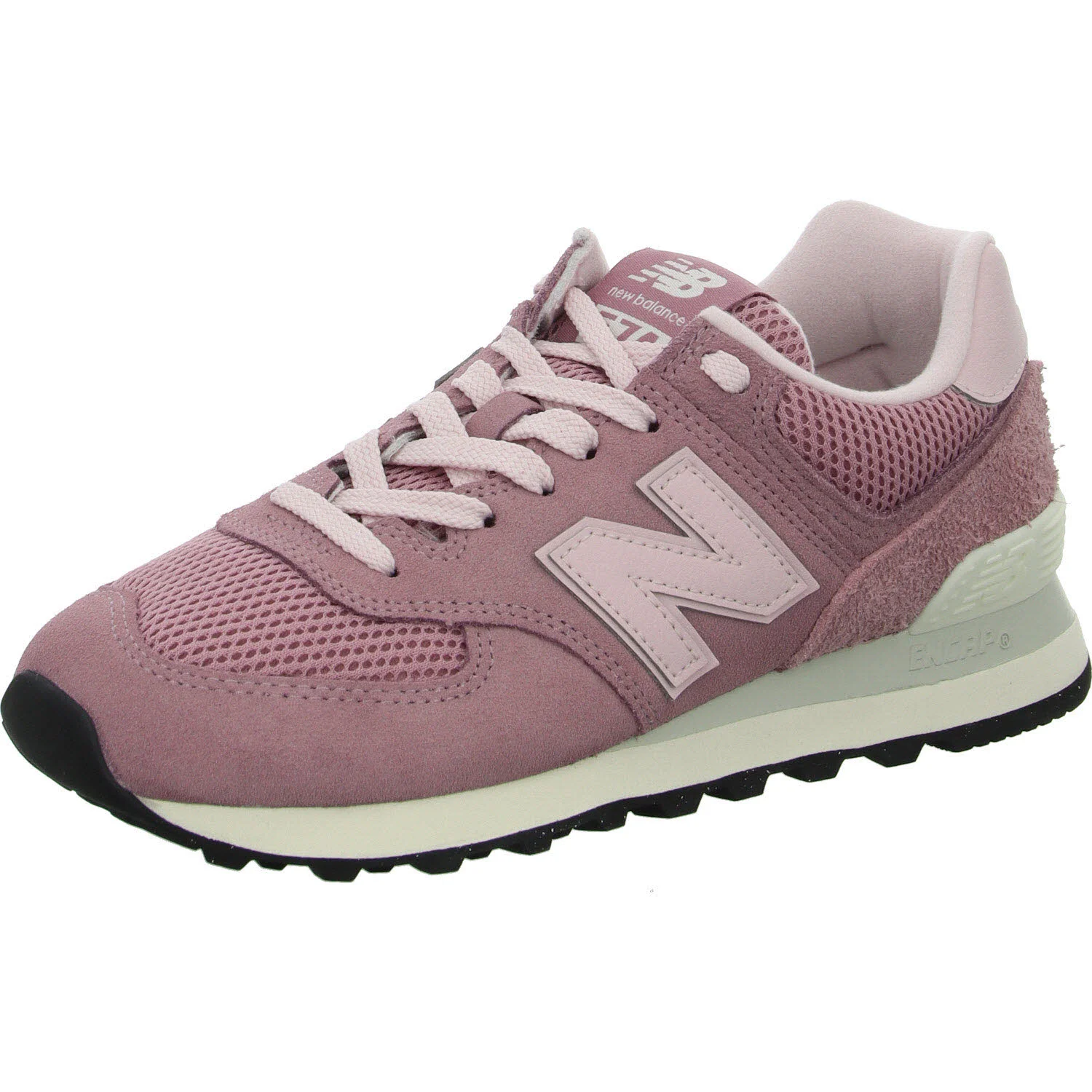 New Balance Damen Schnürschuhe W57424E 574 alpha pink/NB white normal