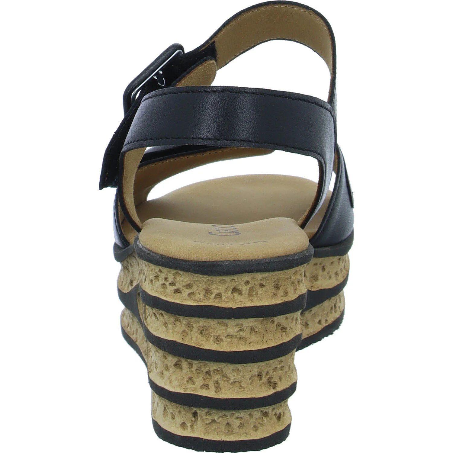 Element 4 von 8 (Bild) – Gabor Damen Sandalen 64.653.27 44.653 schwarz F (schmal/normal)