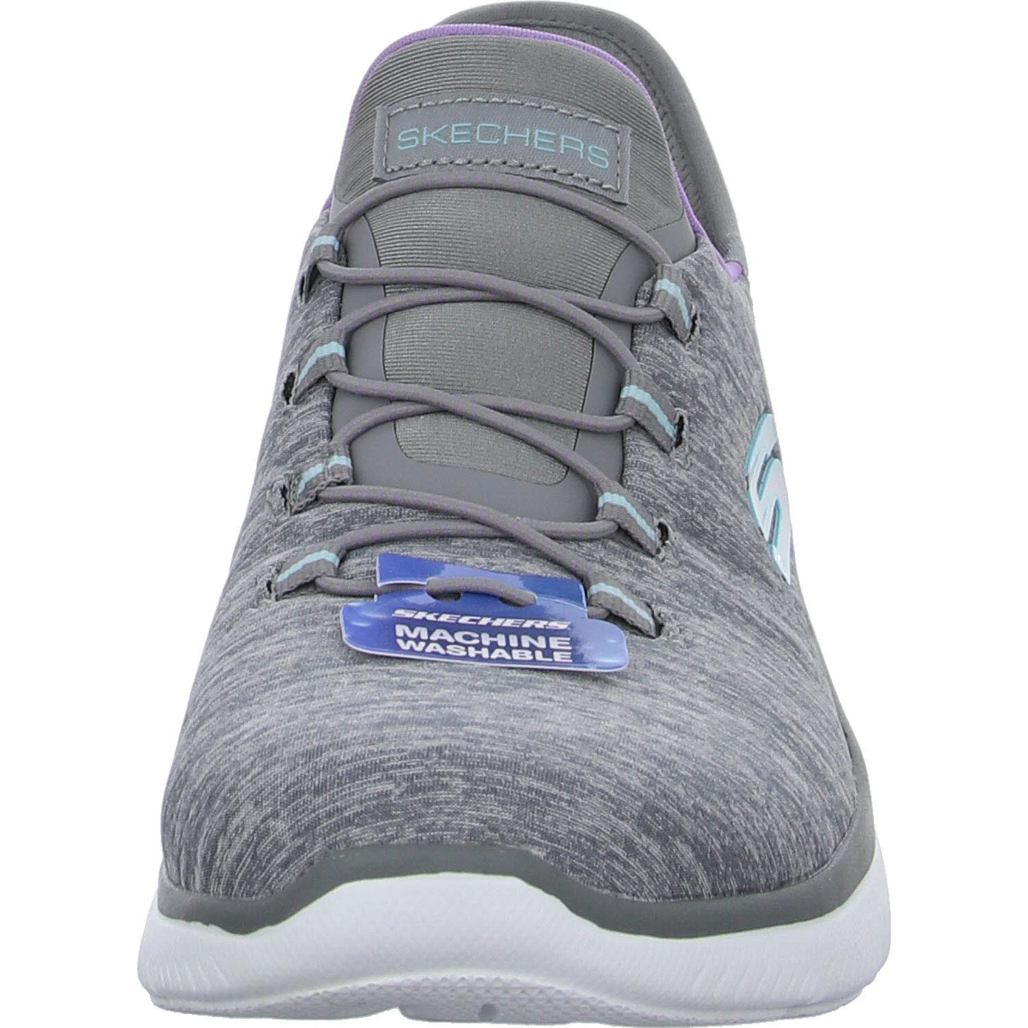 Element 3 von 8 (Bild) – Skechers Damen Slipper 149937 GYMT Summits - Dazzling Haze gray/multi normal