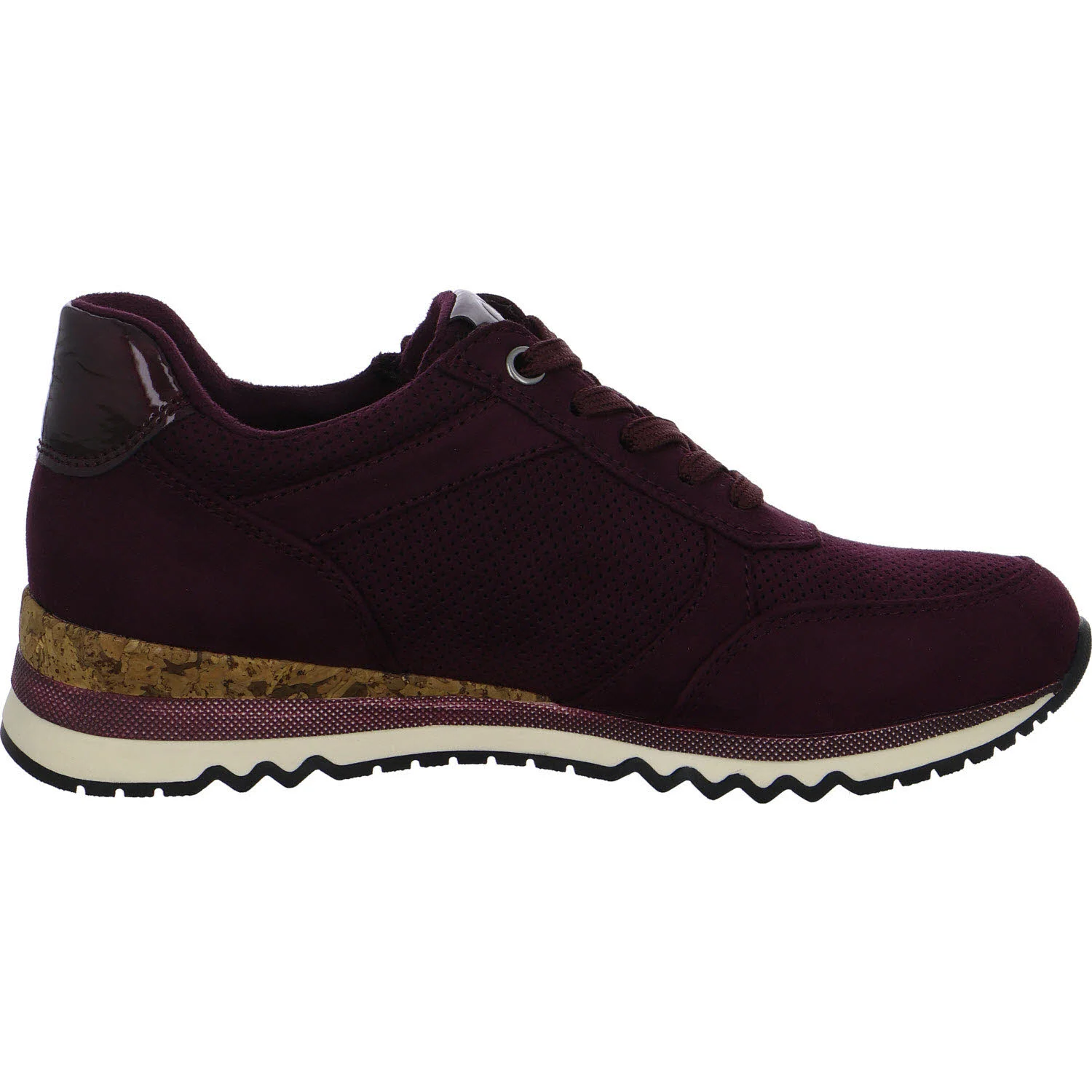 Marco Tozzi Damen Schnürschuhe 2-23781-41/567 2-23781-41 mulberry comb normal