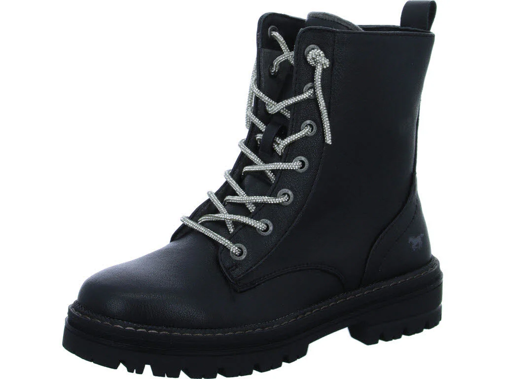 Element 1 von 8 (Bild) – Mustang Damen Stiefeletten 1404504-9 1404504 schwarz normal