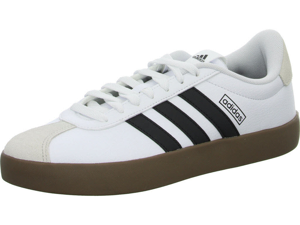 Adidas Herren Schnürschuhe ID6285/000 VL COURT 3.0 FTWWHT/CBLACK/GREONE normal