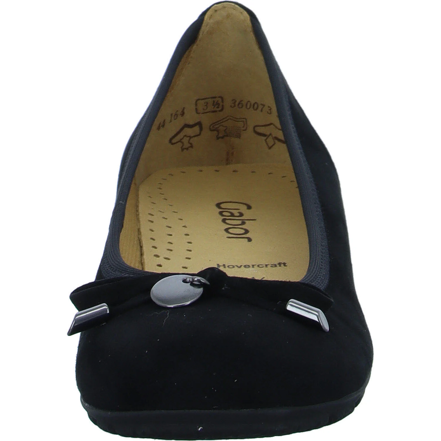 Element 3 von 8 (Bild) – Gabor Damen Ballerina 04.164.17 44.164 schwarz F (schmal/normal)