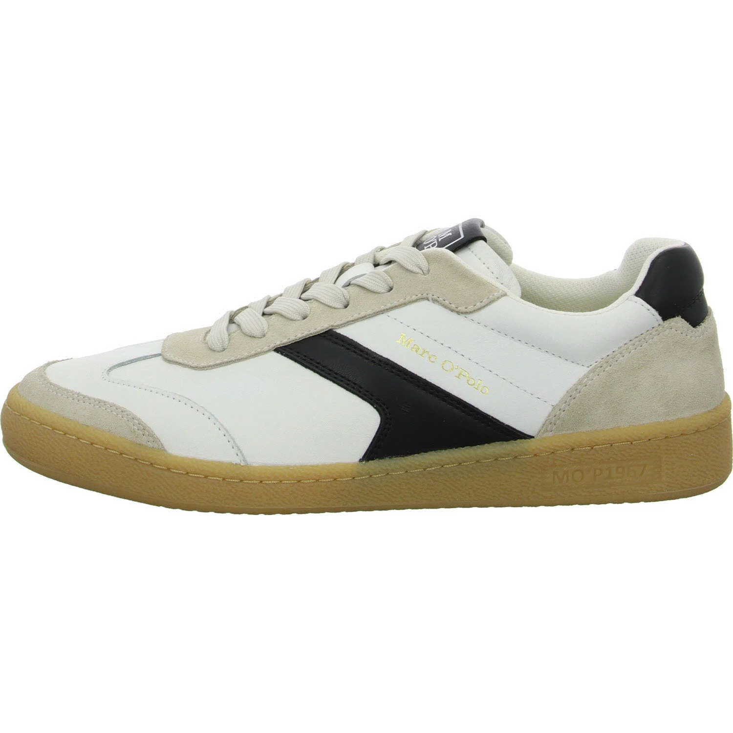 Element 6 von 8 (Bild) – Marc O'Polo Herren Schnürschuhe 501 26263501100 127 50126263501100 white/black normal