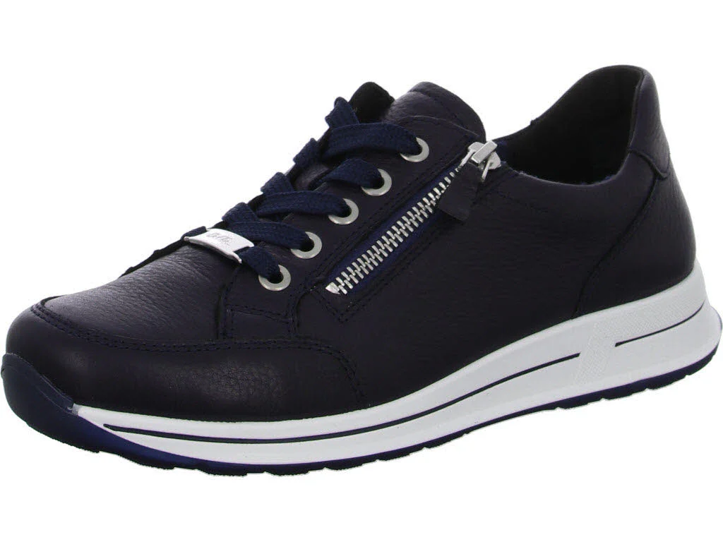 Ara Damen Schnürschuhe 12-24801-02 Osaka 2.0 blau H (weit)