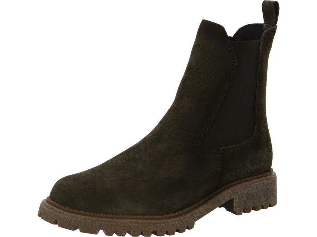 Tamaris Damen Stiefeletten 1-25427-41/7A2 1-25427-41 olive normal