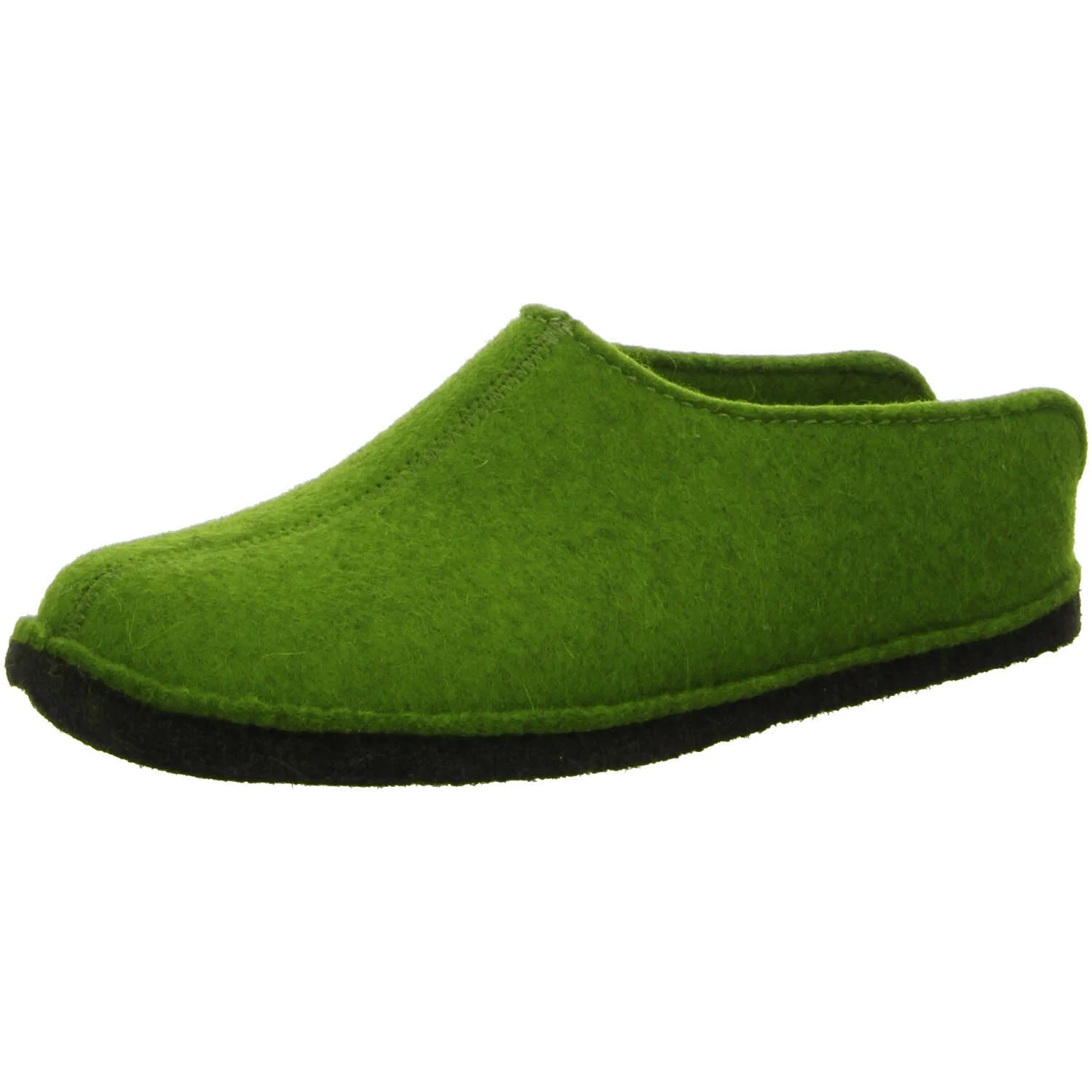 Haflinger Damen Winterpantoffel 311013-036 Flair Smily grasgrün normal