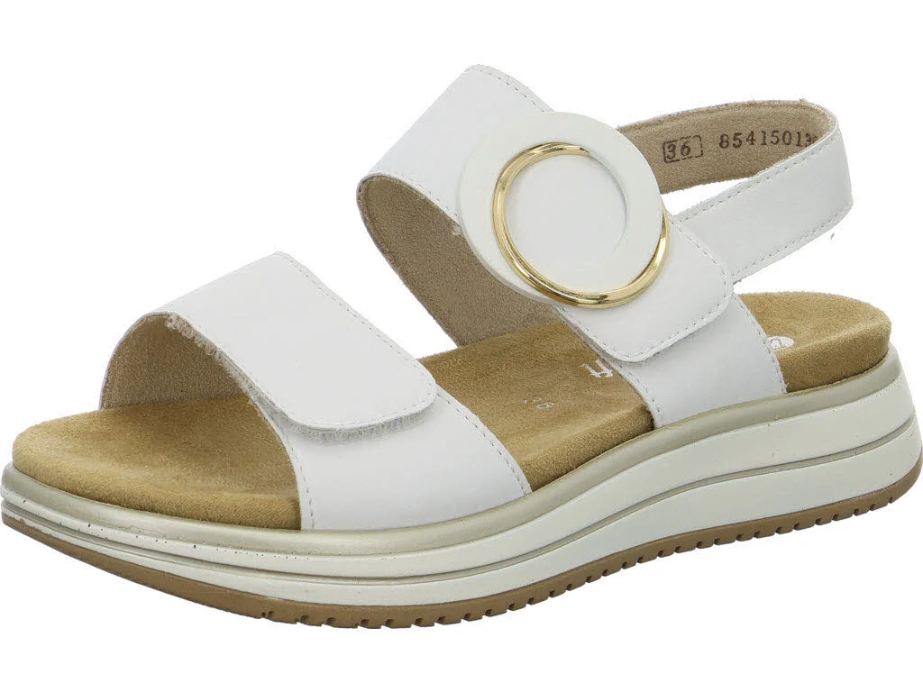 Remonte Damen Sandalen D1J63-80 D1J63 weiss F 1/2 (normal)