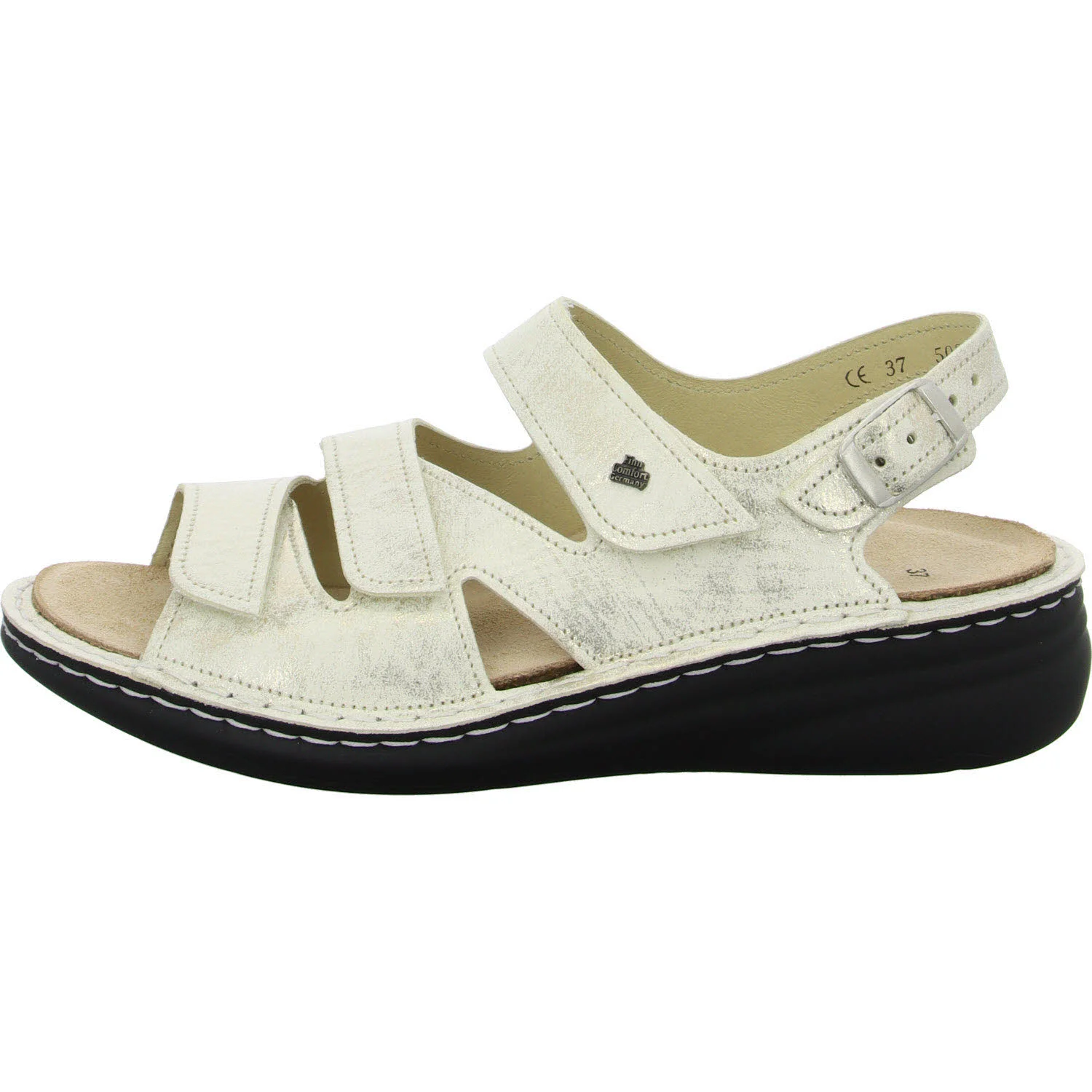 Element 6 von 8 (Bild) – Finn Comfort Damen Sandalen 02643-818222 Praia oro weit